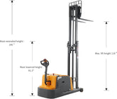 3300lbs Counterbalanced Electric Stacker